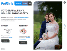 Tablet Screenshot of fotoiris.pl